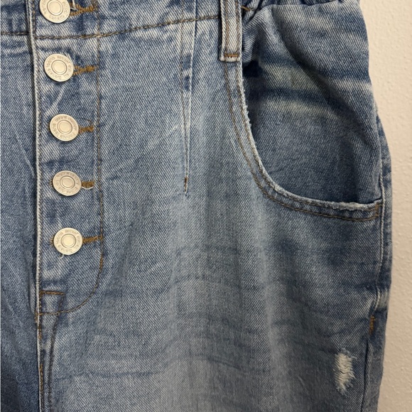 Kensie Denim Blue High Rise Jeans - Picture 2 of 14